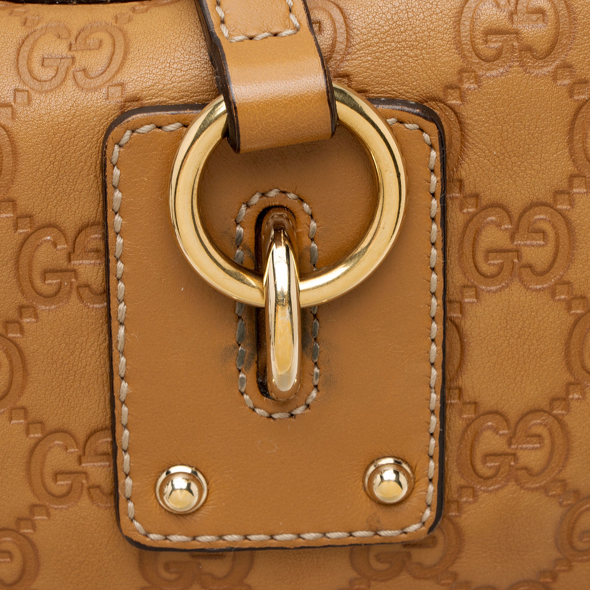 Gucci Guccissima Leather Charm Medium Tote