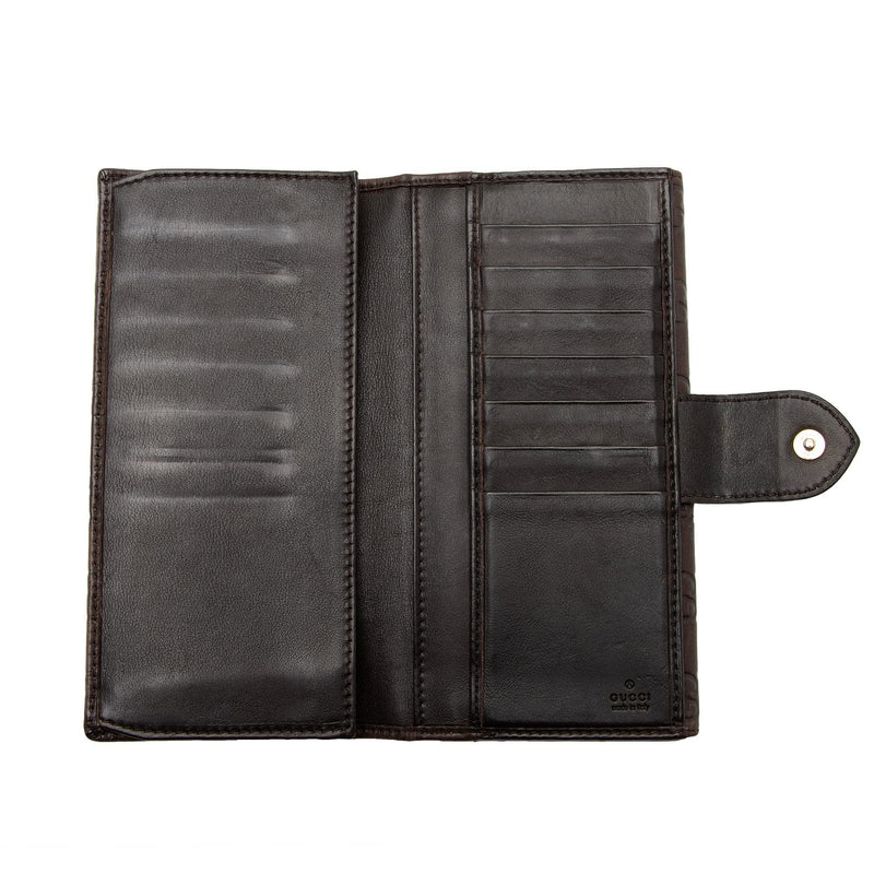 Gucci Guccissima Leather Heart Script Continental Wallet (SHF-oX5I0s)