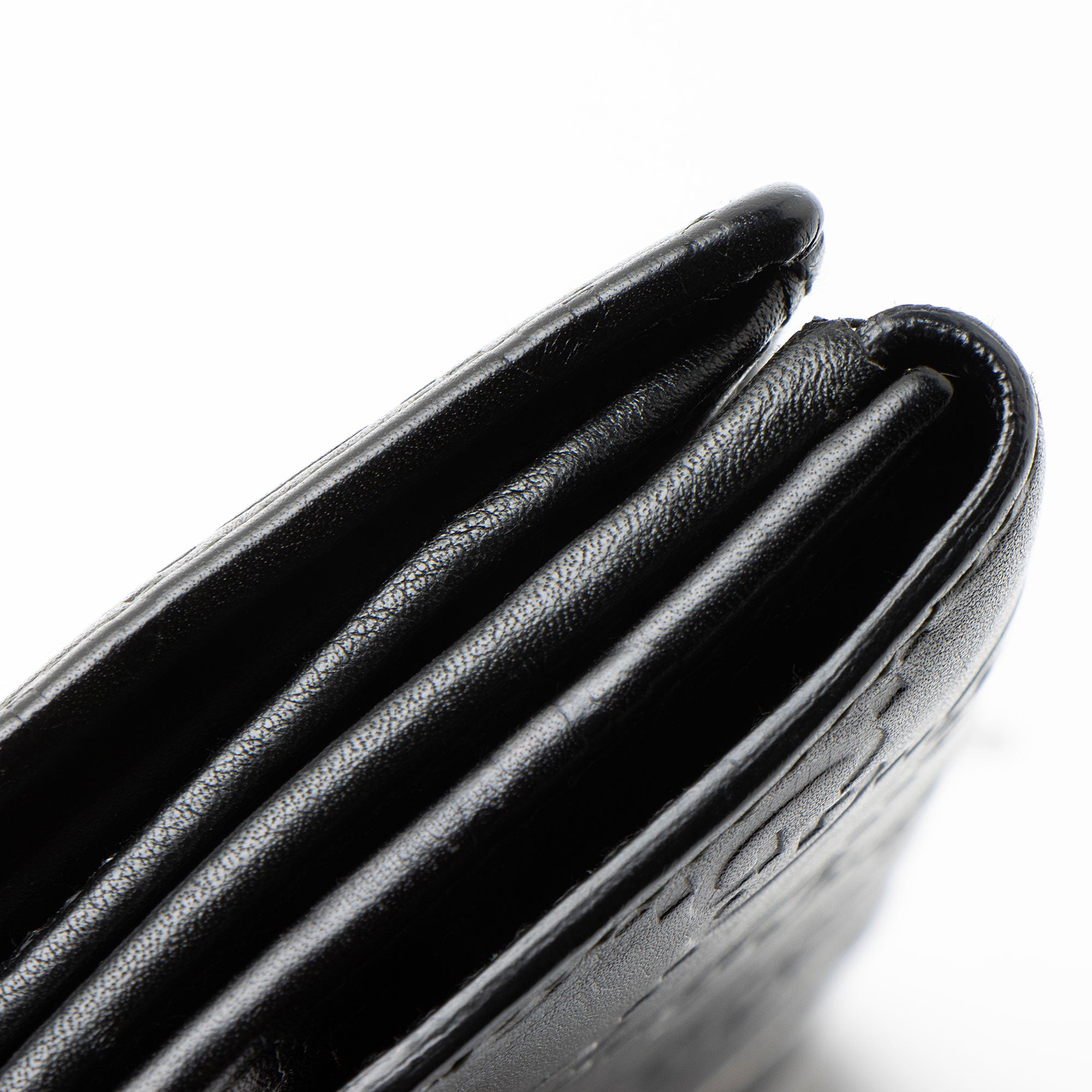 Gucci Guccissima Leather Heart Script Continental Wallet