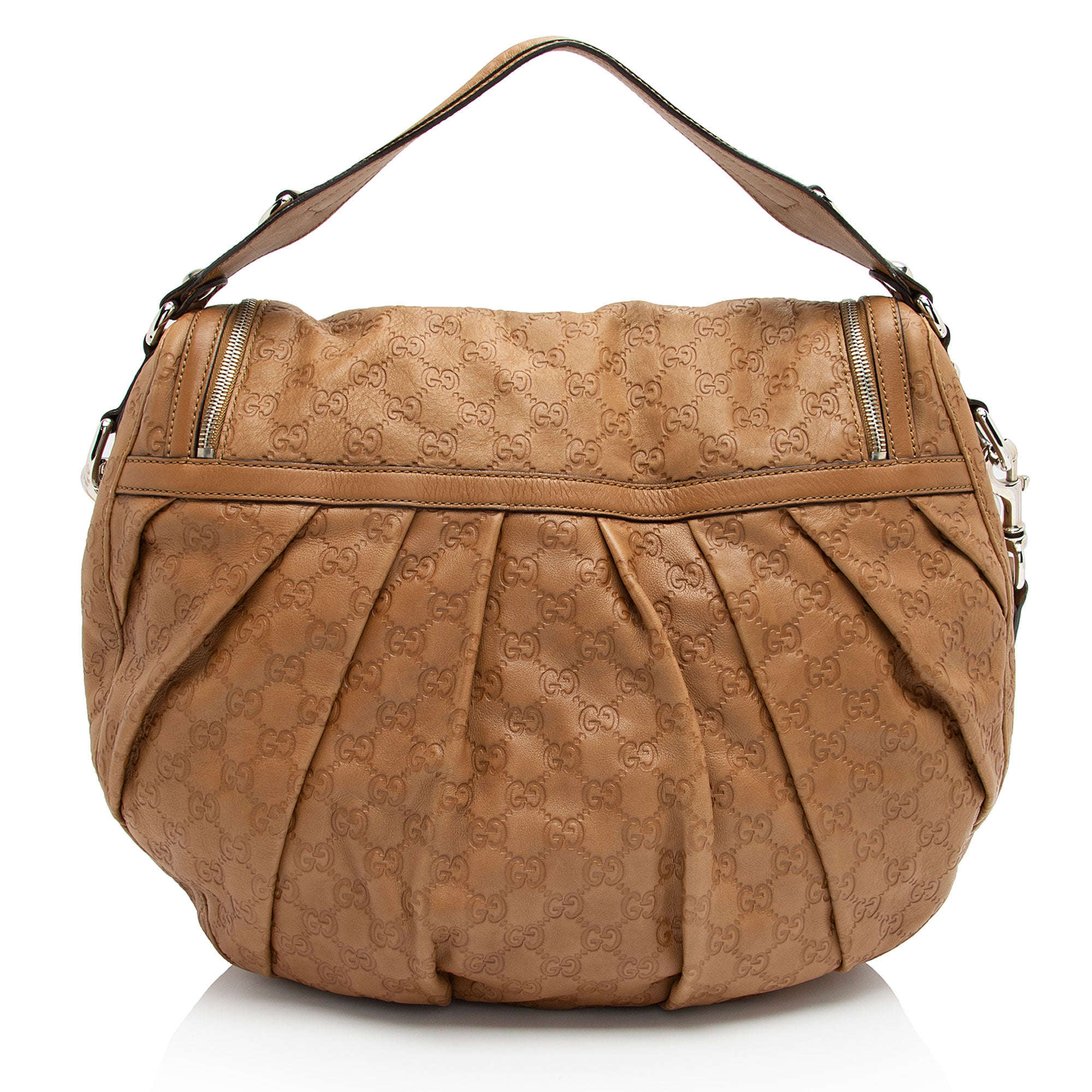 Gucci Guccissima Leather Icon Bit Hobo (SHF-j0CGTS)