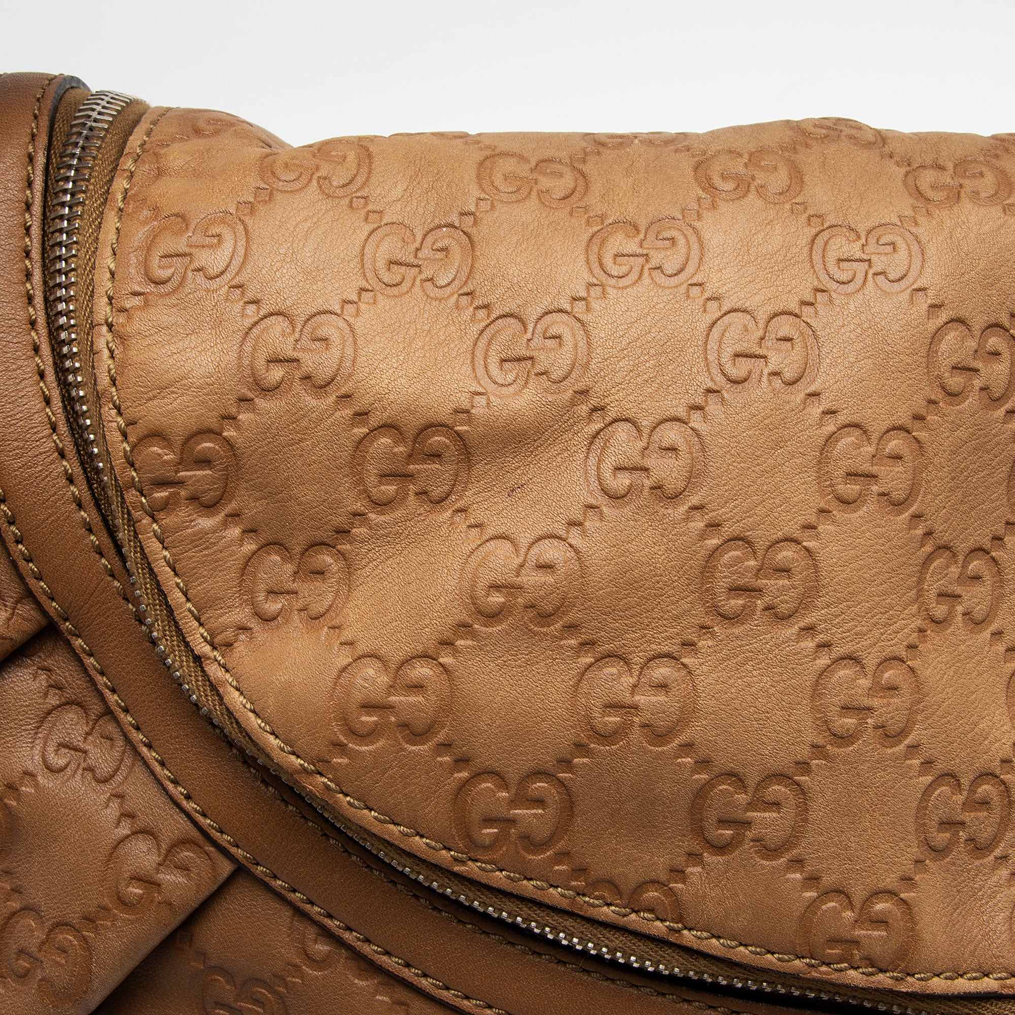 Gucci Guccissima Leather Icon Bit Hobo (SHF-j0CGTS)