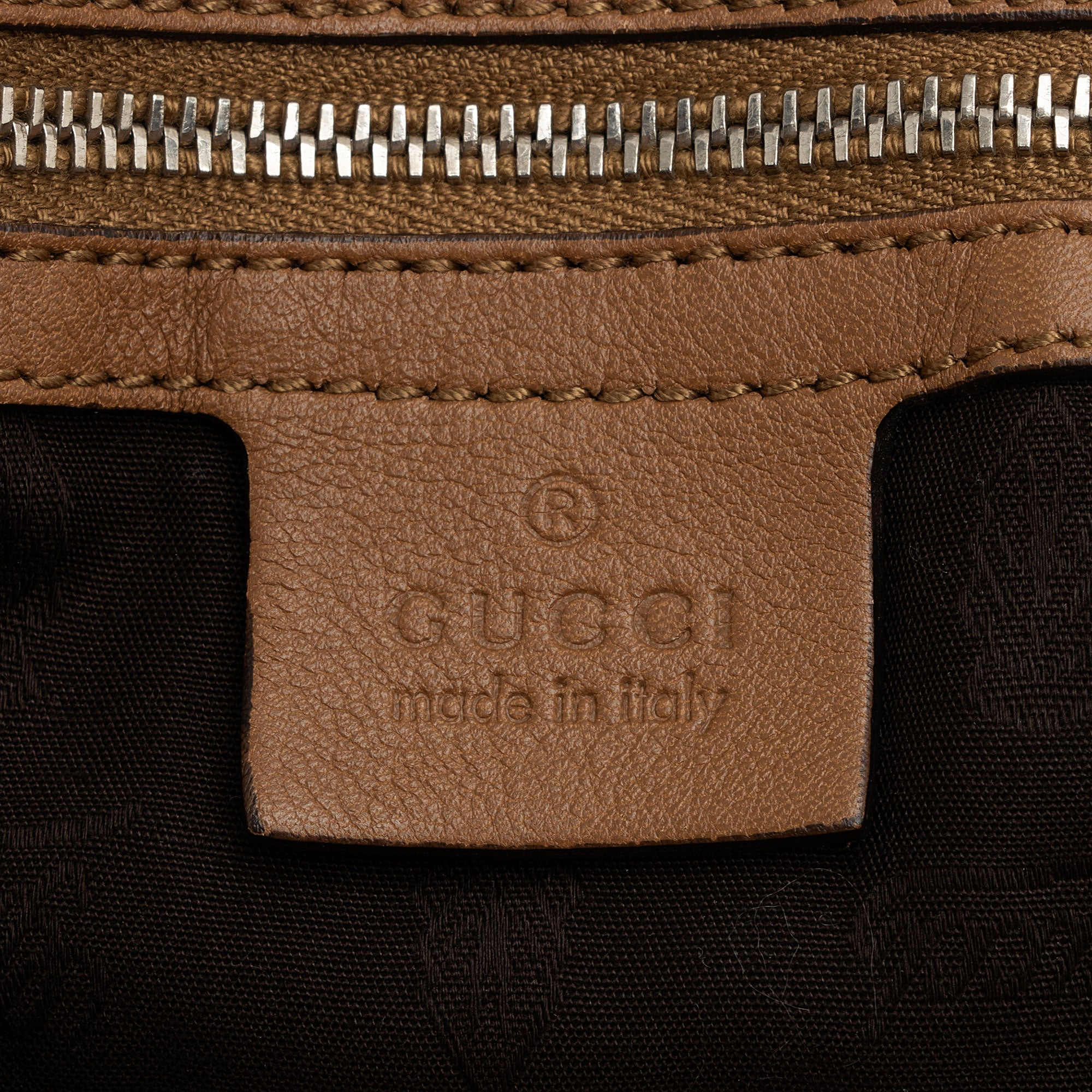 Gucci Guccissima Leather Icon Bit Hobo (SHF-j0CGTS)