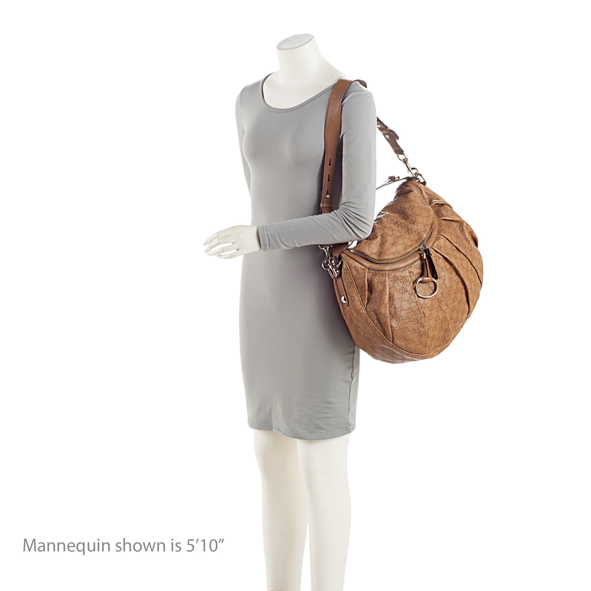 Gucci Guccissima Leather Icon Bit Hobo (SHF-j0CGTS)