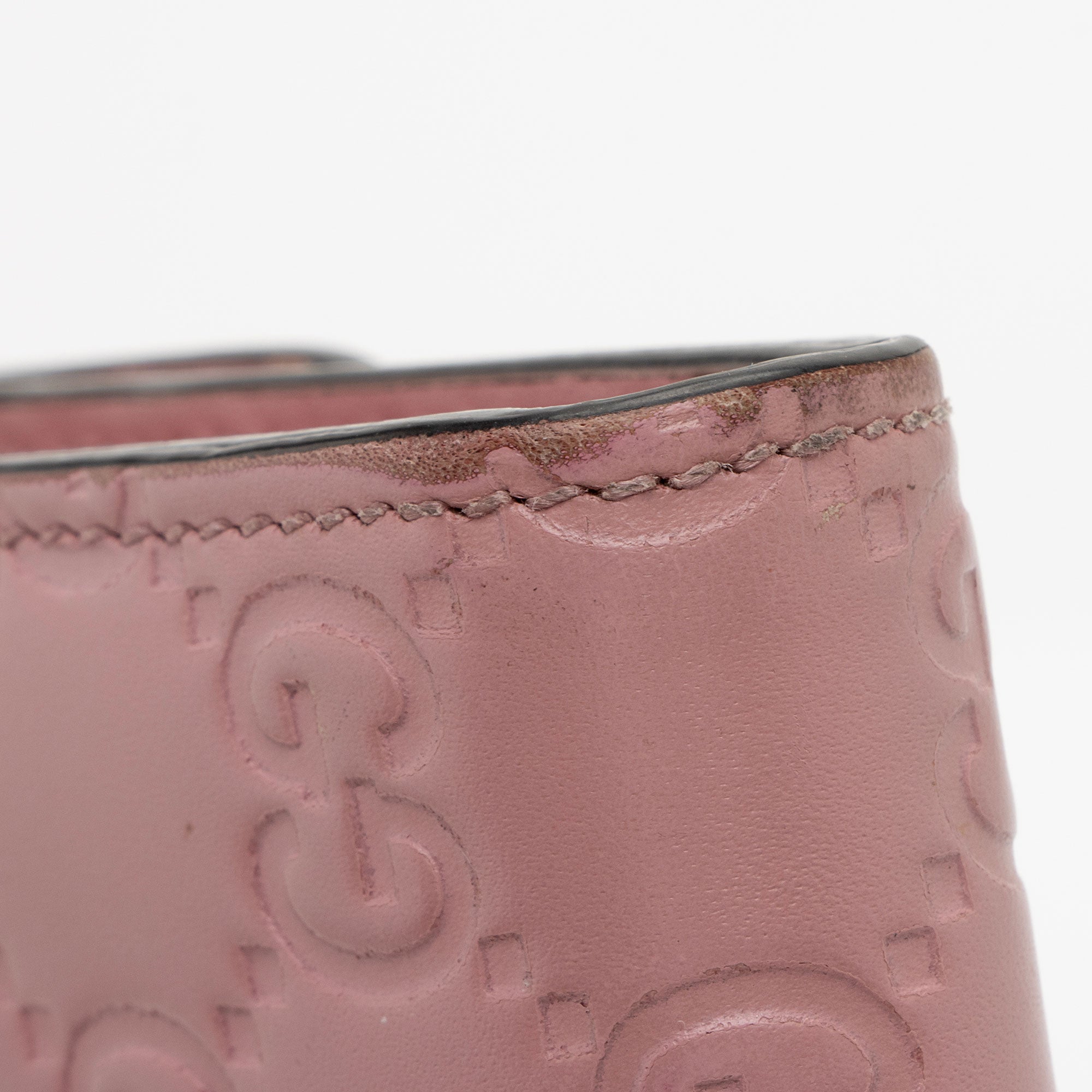 Gucci Guccissima Leather Interlocking G Continental Wallet