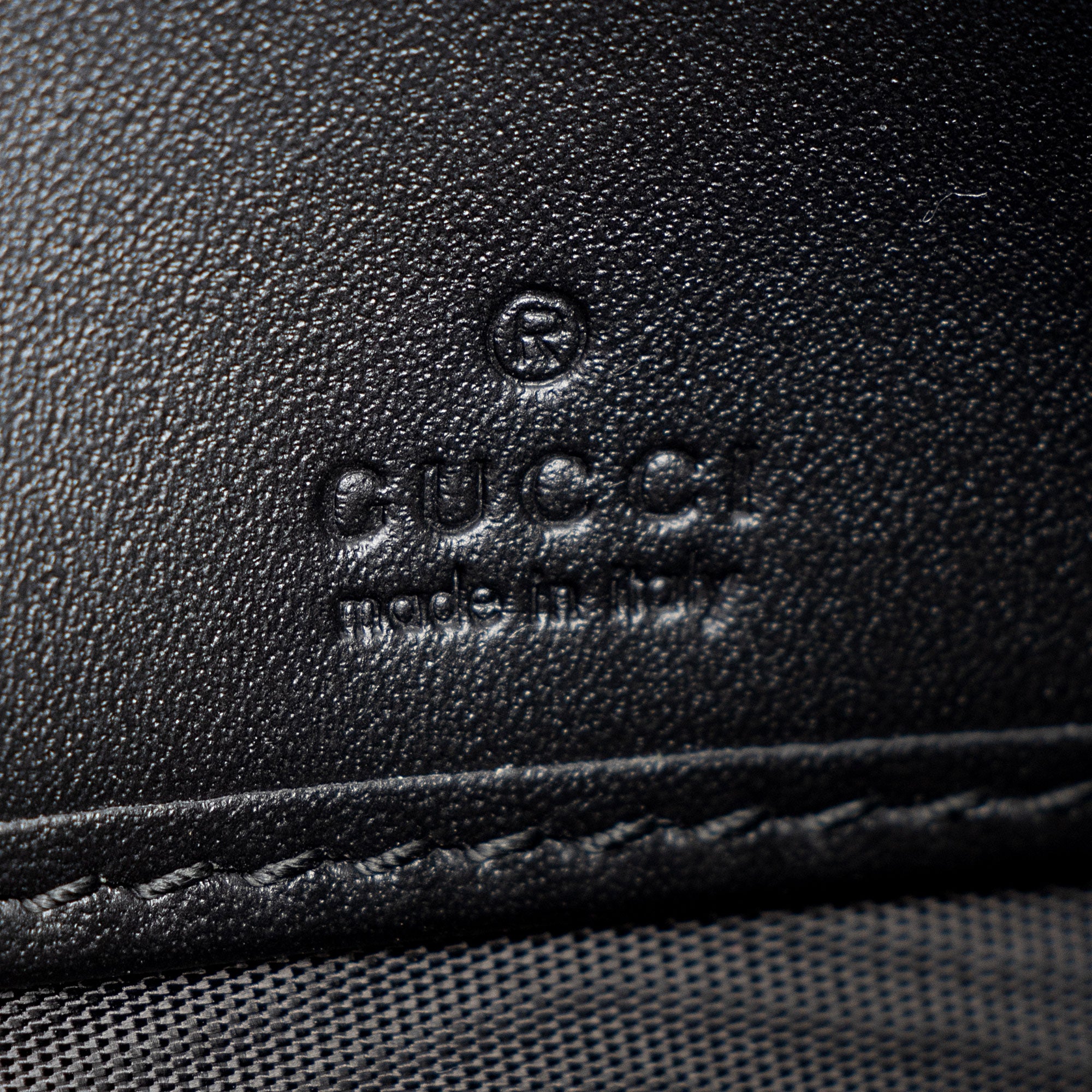 Gucci Guccissima Leather Interlocking G Continental Wallet
