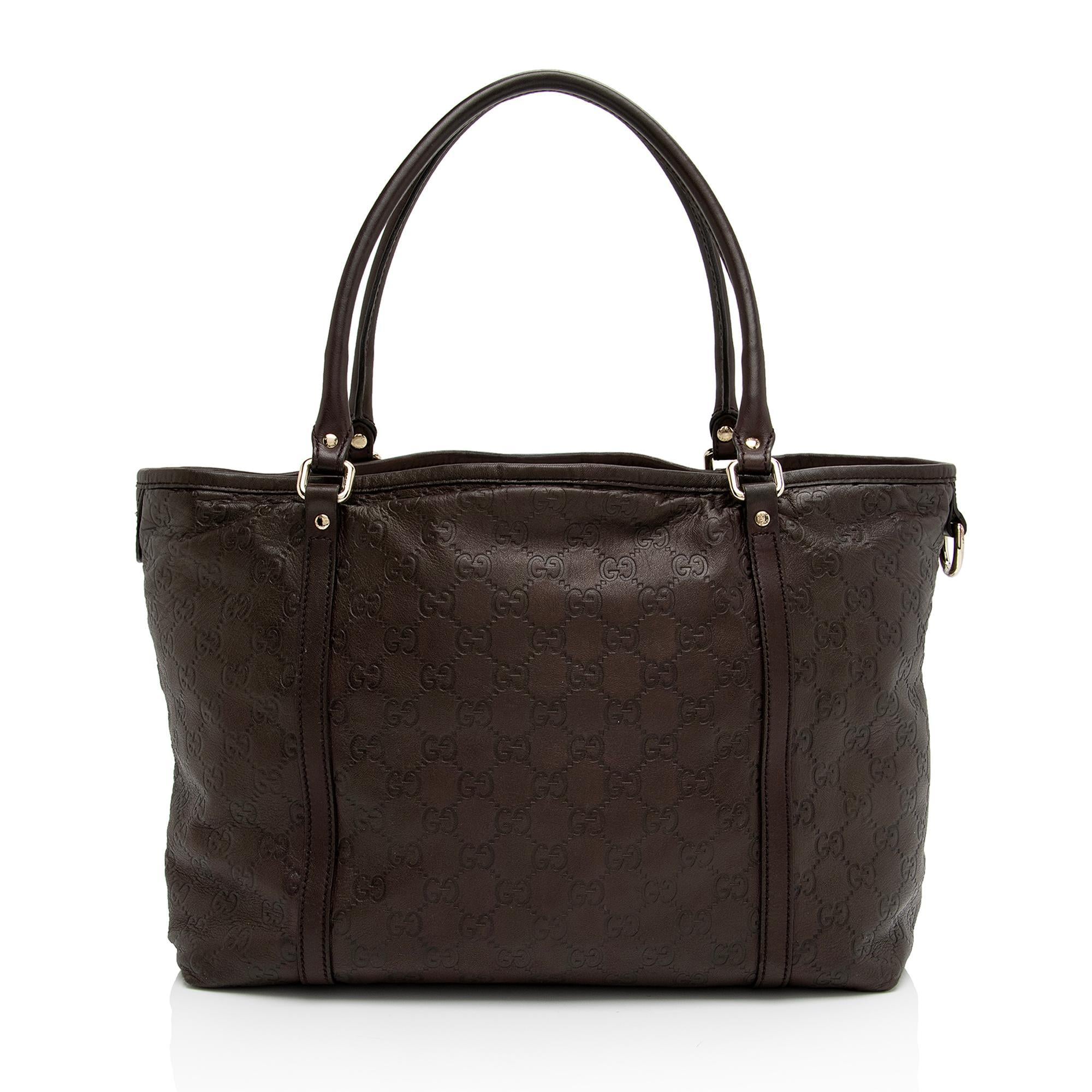 Gucci Guccissima Leather Joy Medium Tote (SHF-00VhZA)