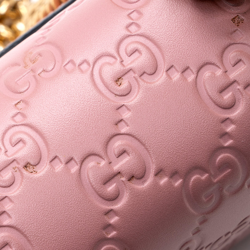 Gucci pink guccissima deals