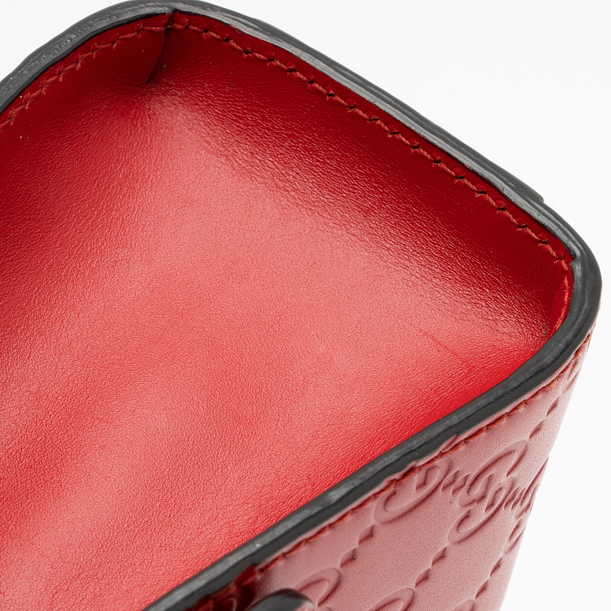 Gucci Guccissima Leather Padlock Small Shoulder Bag (SHF-SFYeCH)