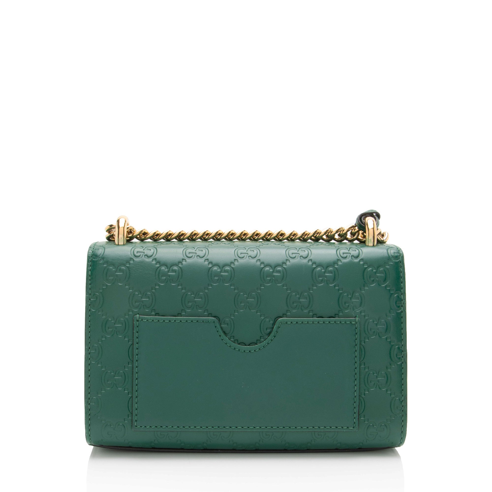Gucci Guccissima Leather Padlock Small Shoulder Bag