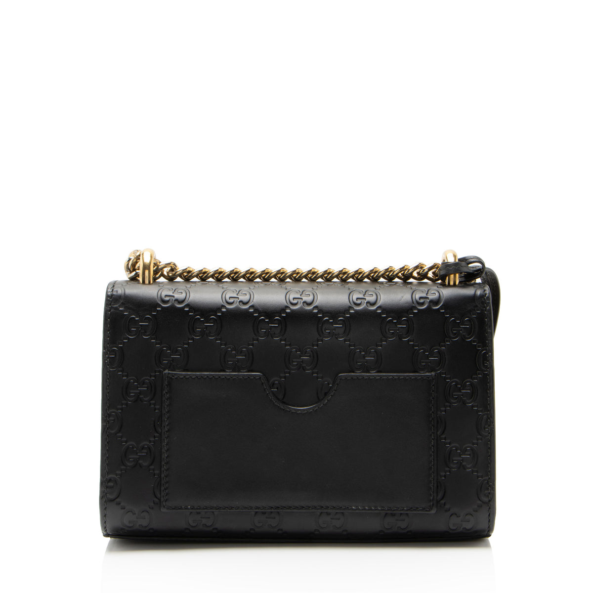 Gucci Guccissima Leather Padlock Small Shoulder Bag