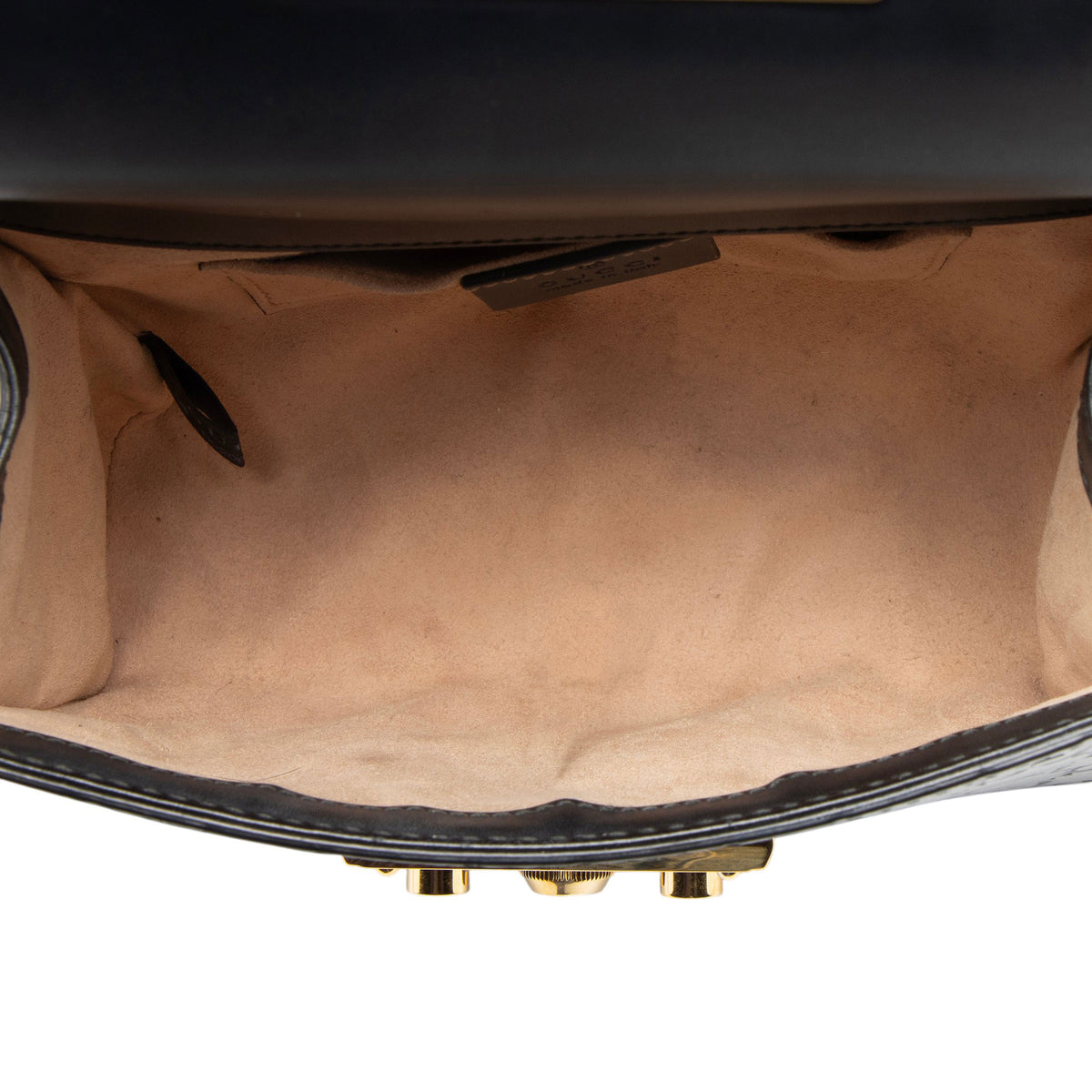Gucci Guccissima Leather Padlock Small Shoulder Bag