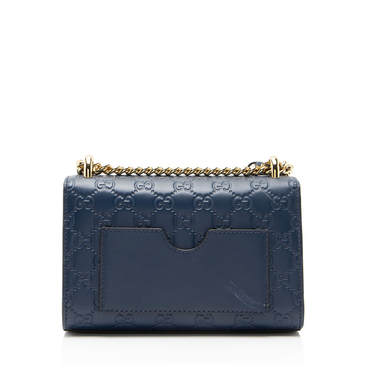 Gucci Guccissima Leather Padlock Small Shoulder Bag