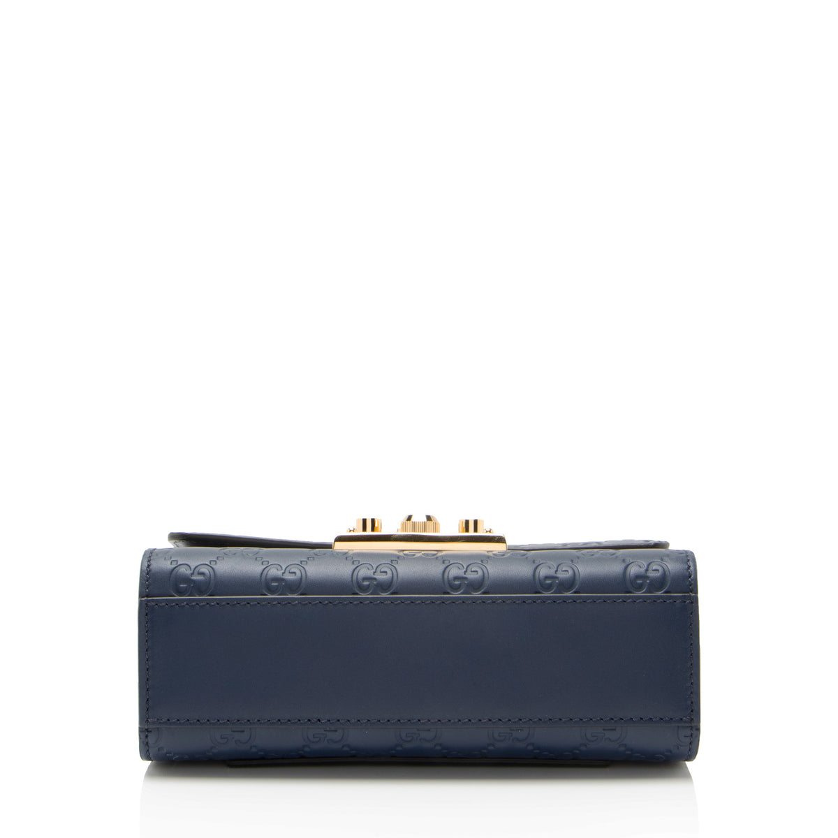 Gucci Guccissima Leather Padlock Small Shoulder Bag