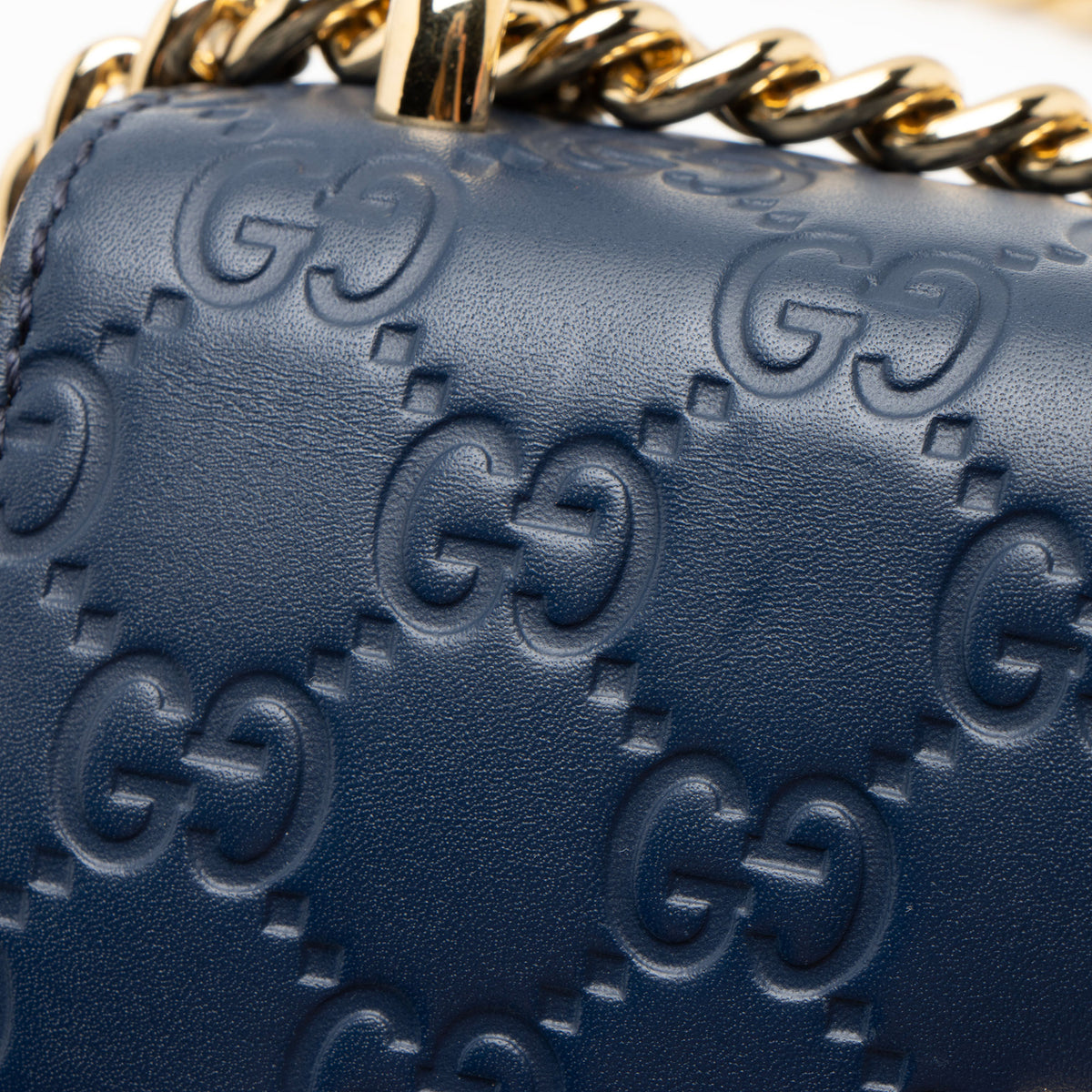 Gucci Guccissima Leather Padlock Small Shoulder Bag
