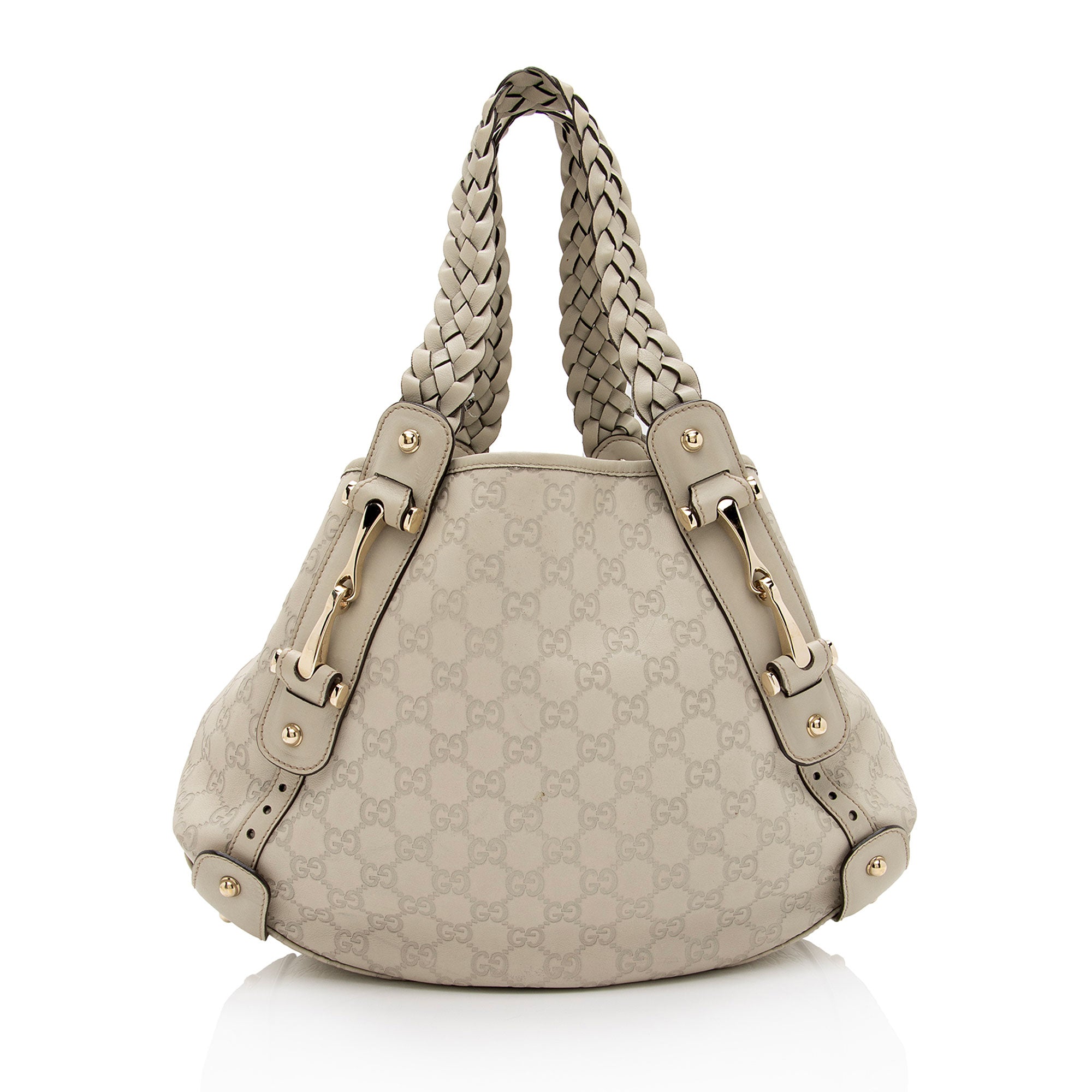 Gucci Guccissima Leather Pelham Small Shoulder Bag (SHF-qiecoD)