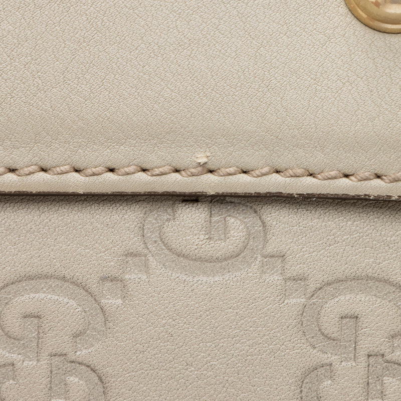 Gucci Guccissima Leather Pelham Small Shoulder Bag (SHF-qiecoD)