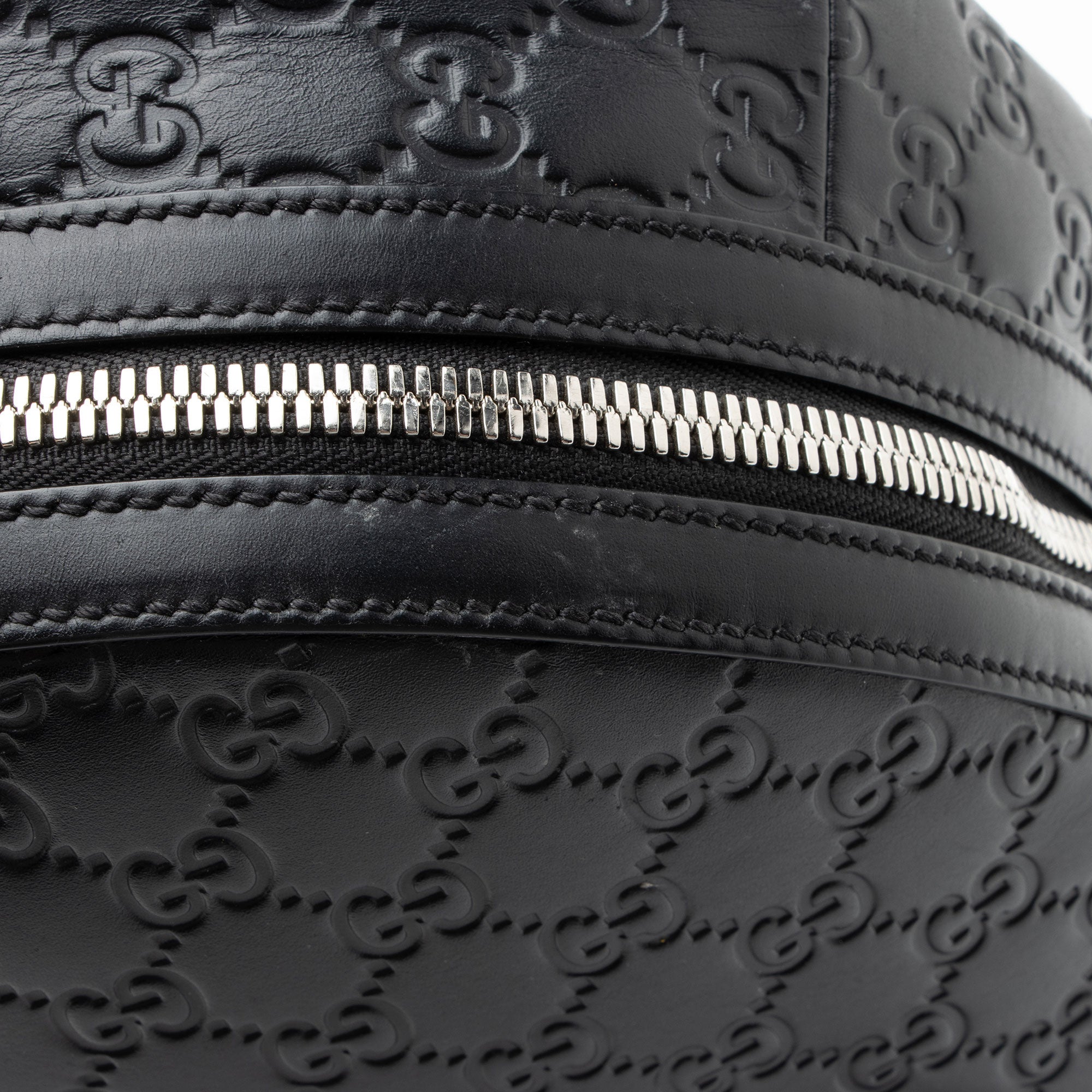 Gucci Guccissima Leather Signature Medium Backpack