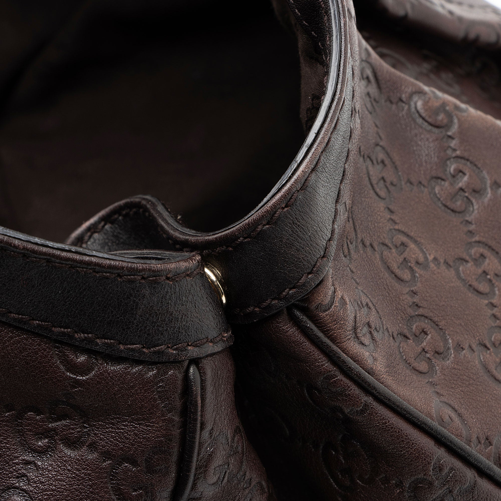 Gucci Guccissima Leather Sukey Large Tote