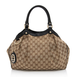 Gucci GG Canvas Sukey Medium Tote SHF VHUhKL LuxeDH