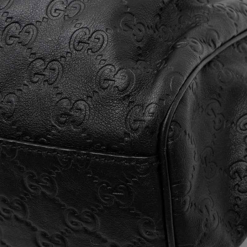 Gucci Guccissima Leather Sukey Medium Tote (SHF-G9D42y)