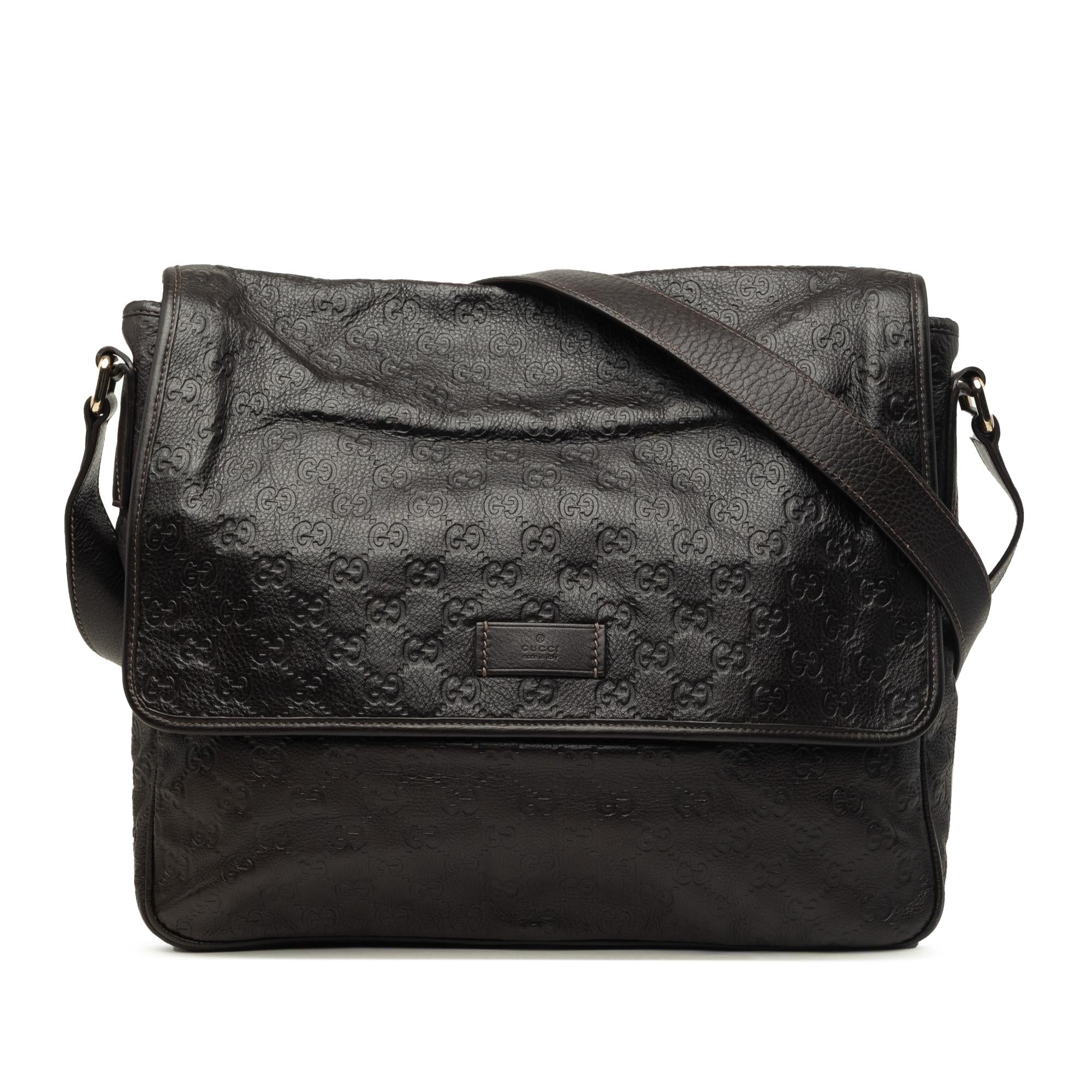 Gucci Guccissima Messenger Bag