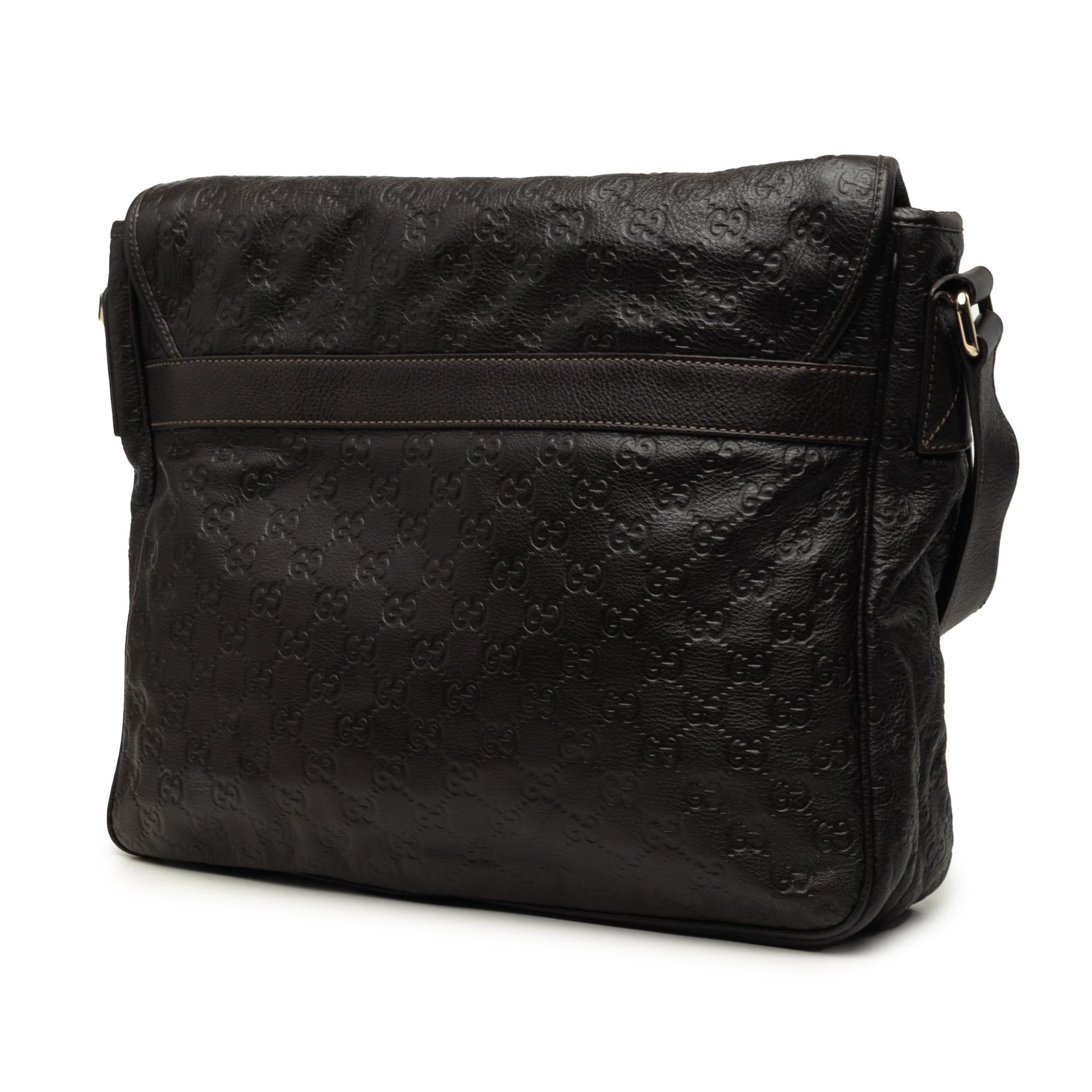 Gucci Guccissima Messenger Bag