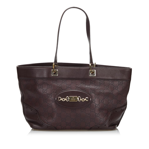 Gucci Guccissima Punch Tote Bag (SHG-V1rTh1)