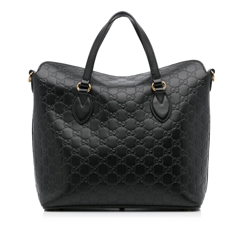 Gucci signature store leather bag