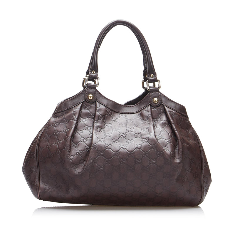 Gucci Guccissima Sukey Tote Bag (SHG-W8dyGq)