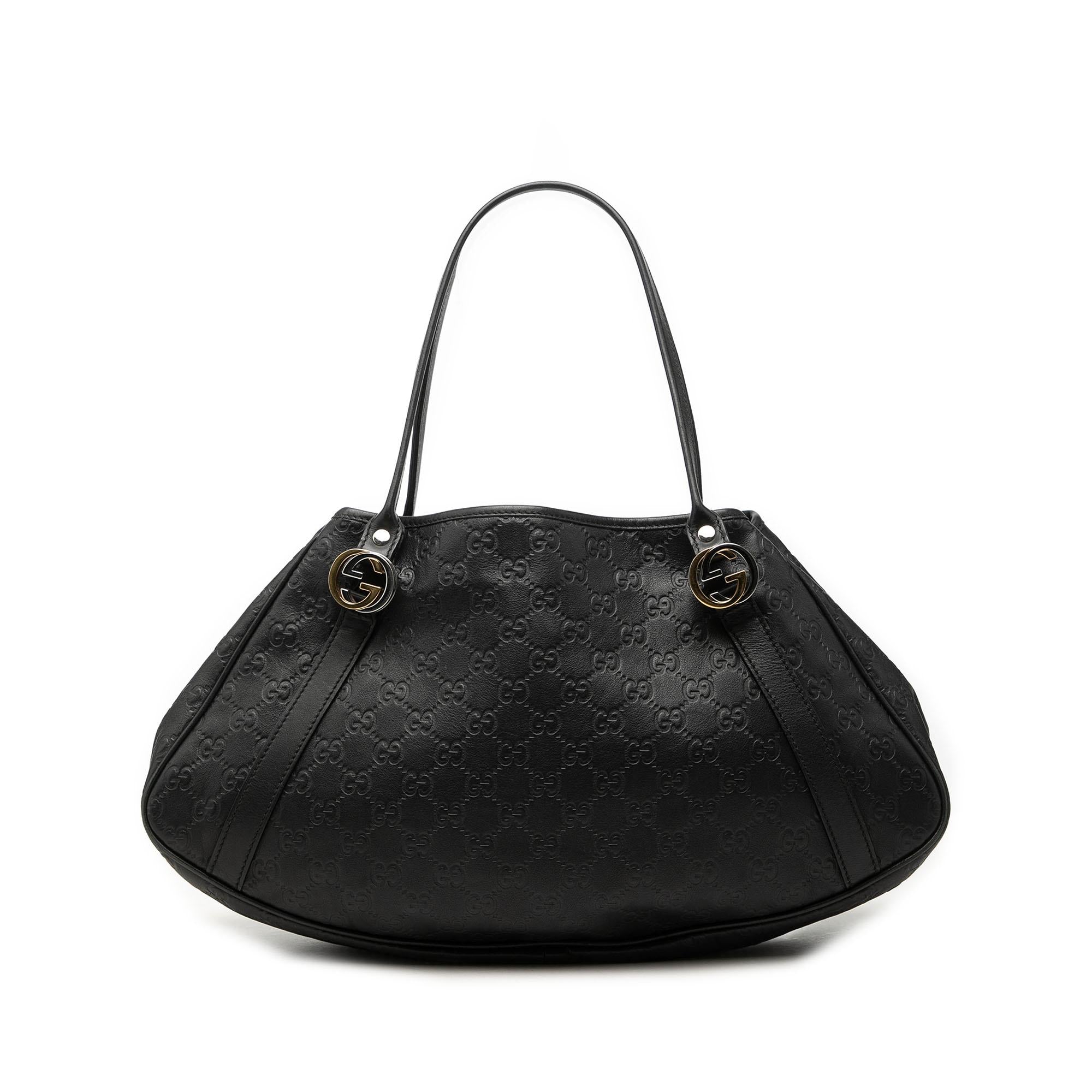 Gucci Guccissima Twins Shoulder Bag