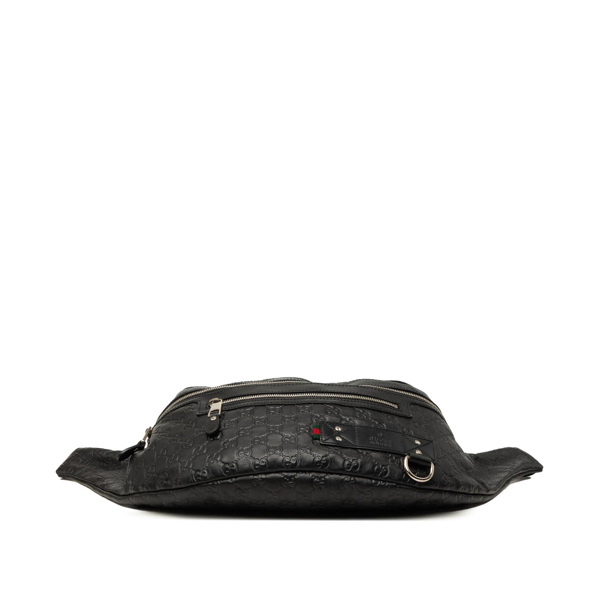 Gucci Guccissima Web Belt Bag