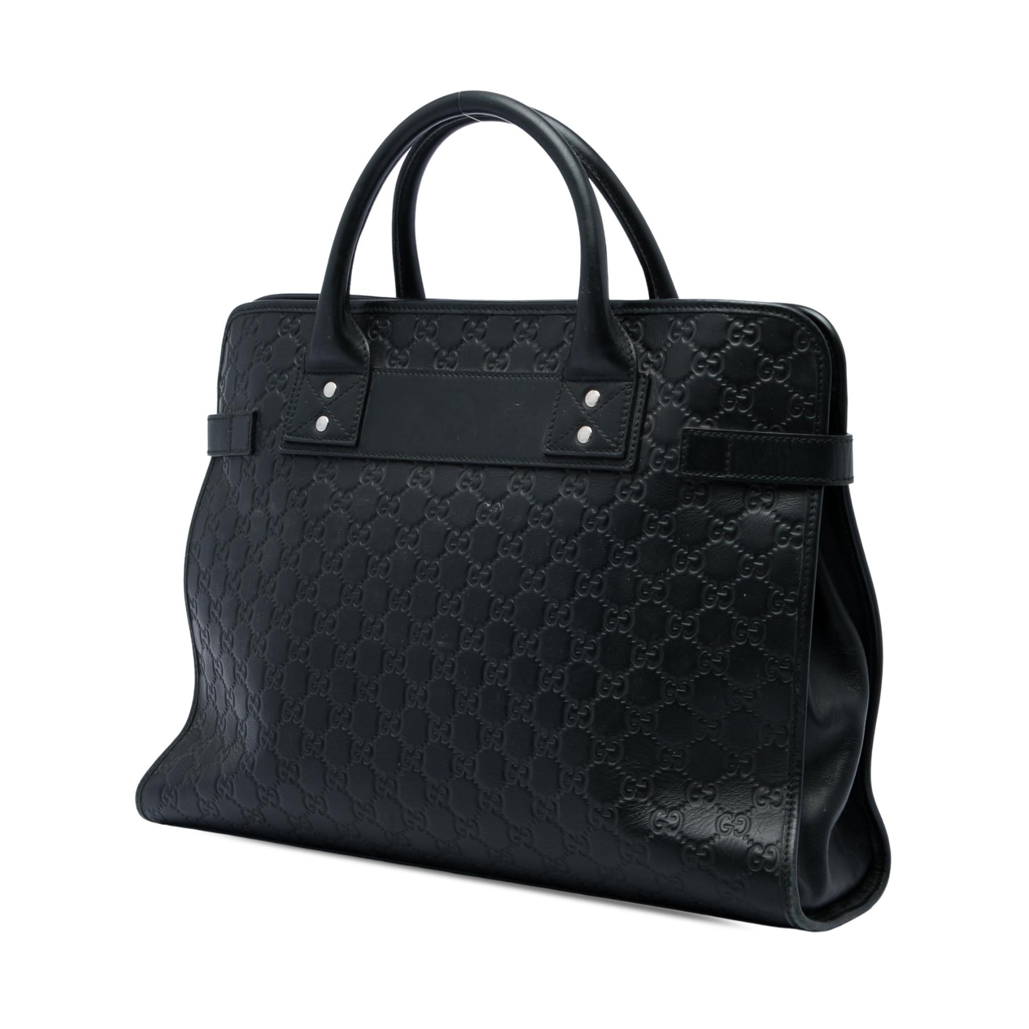 Gucci Guccissima Web Business Bag
