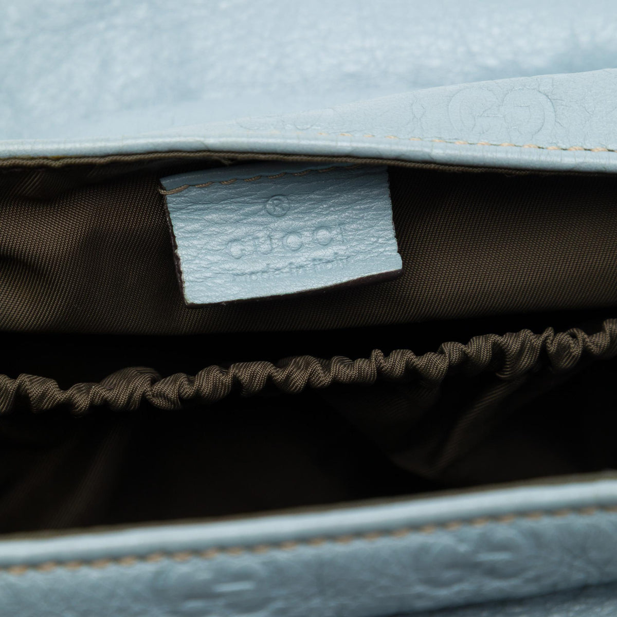 Gucci Guccissima Web Flap Diaper Bag