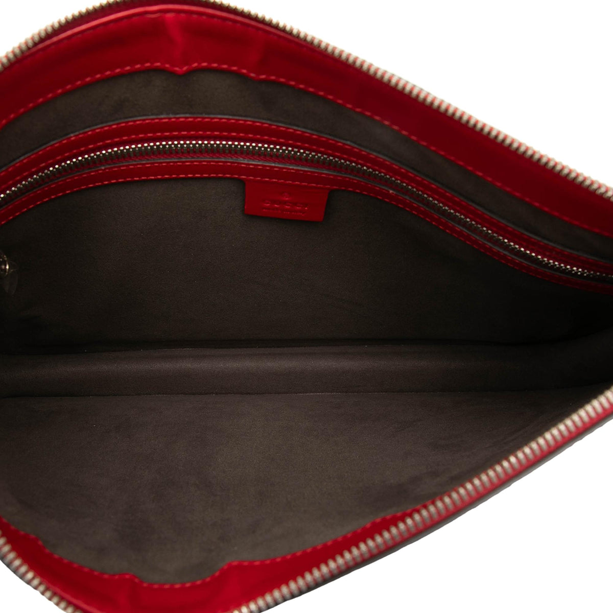 Gucci Guccissima Zip Messenger Bag