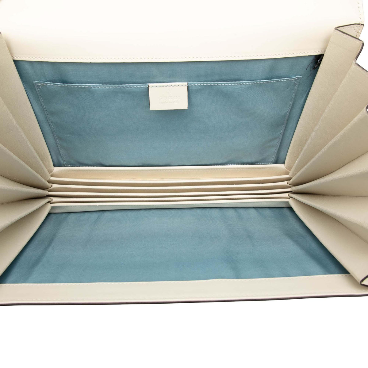 Gucci Guccy Sega Calfskin Portfolio Clutch