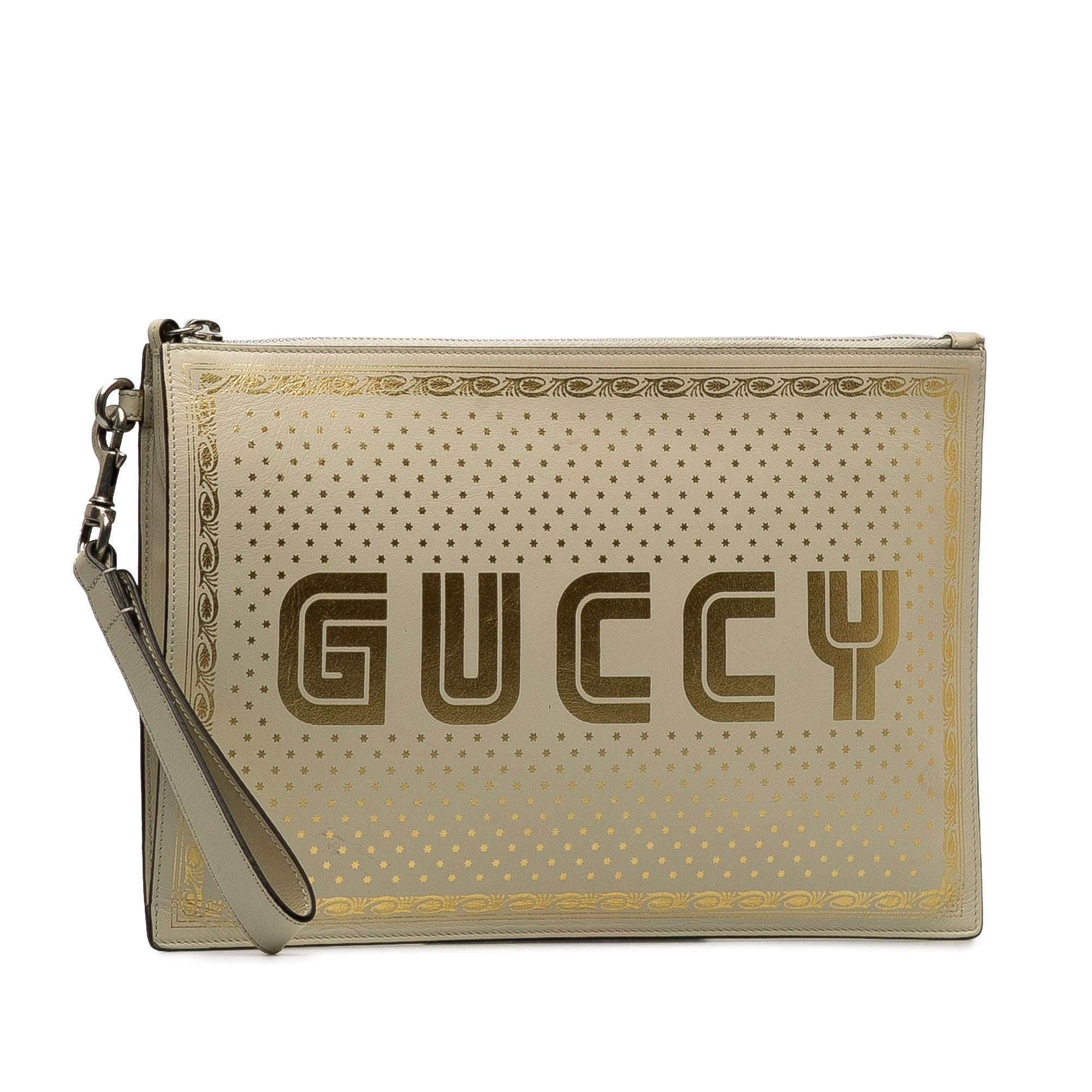 Gucci Guccy Sega Clutch (SHG-Or9dBx)