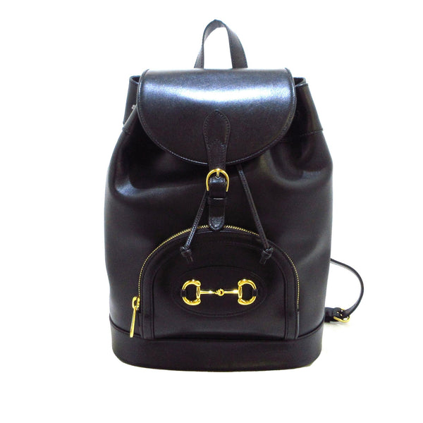 Gucci Horsebit 1955 Leather Backpack (SHG-7RlxBi)