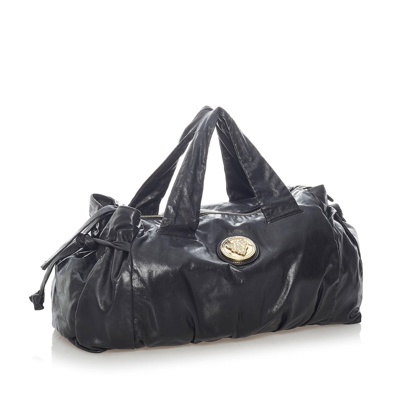 Gucci Hysteria Leather Tote Bag (SHG-JFQbMY)