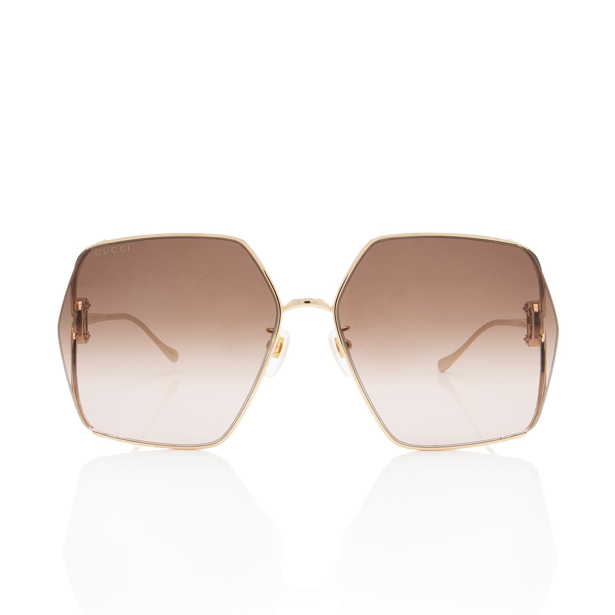 Gucci Interlocking G Oversize Square Sunglasses