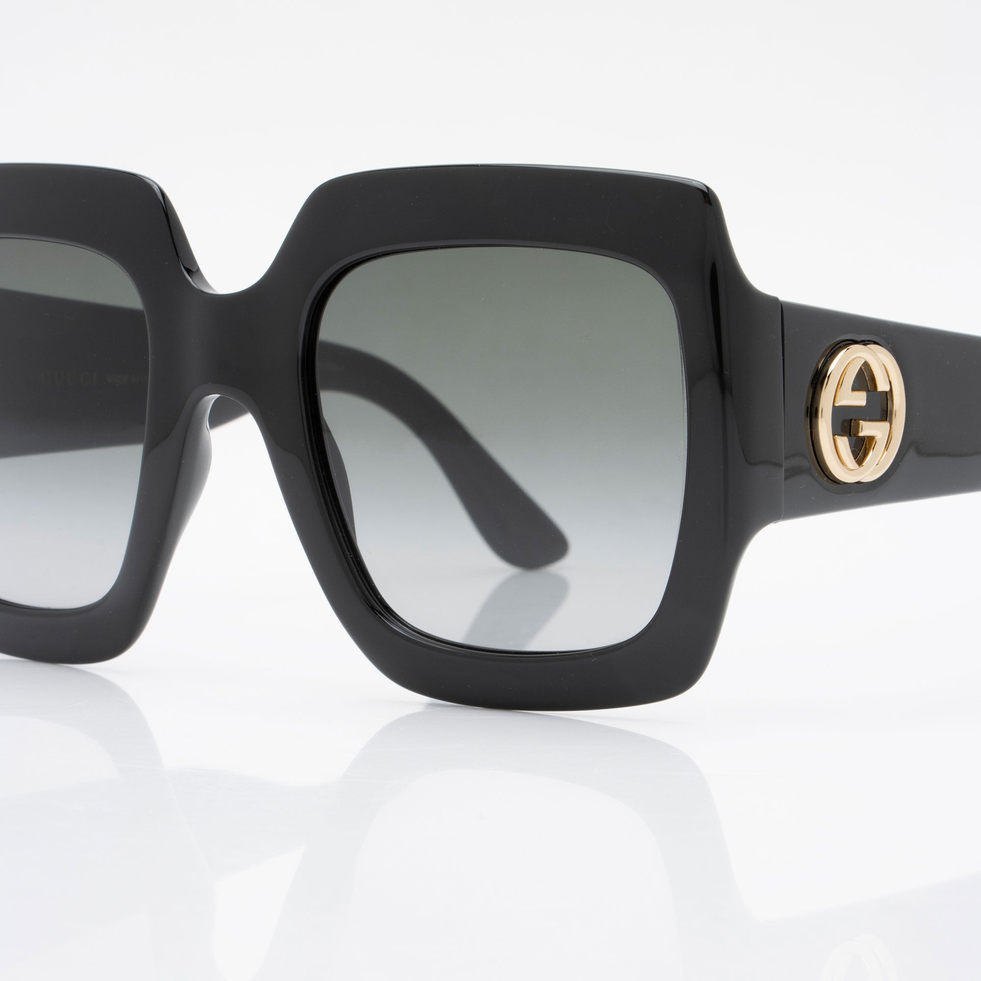 Gucci Interlocking G Oversized Square Sunglasses