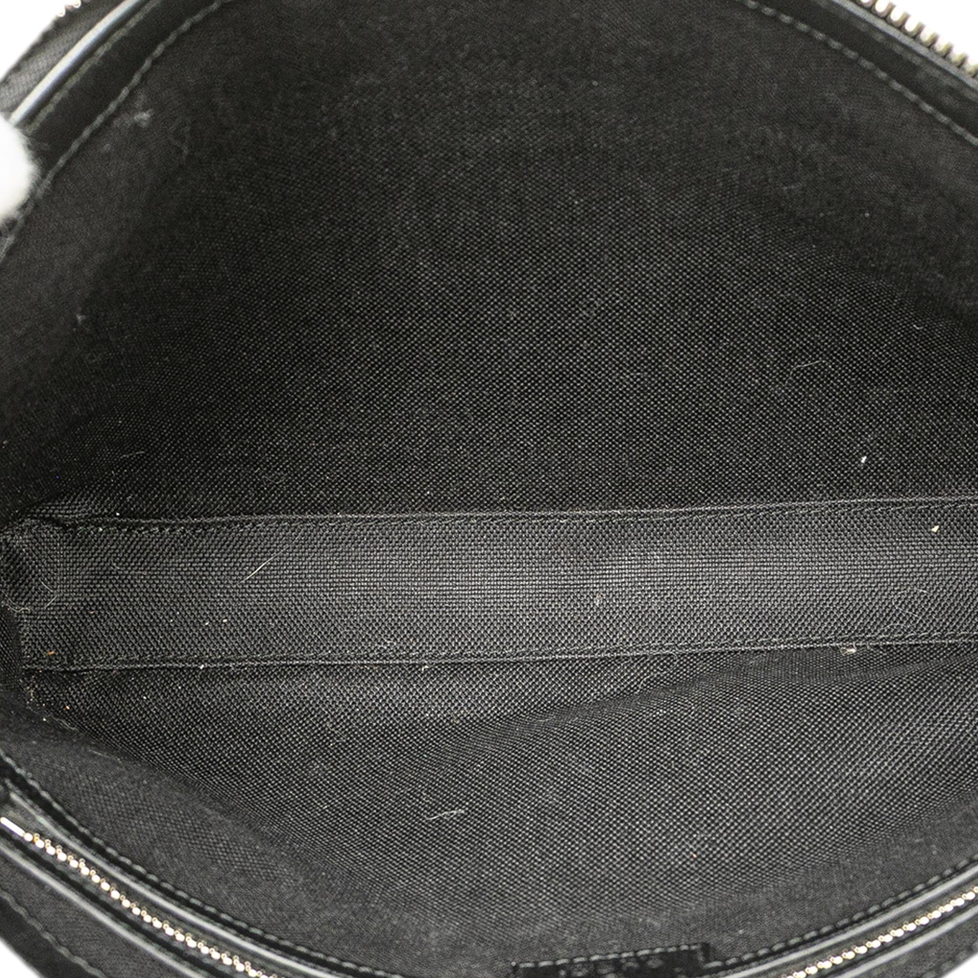 Gucci Jumbo GG Canvas Clutch on Strap
