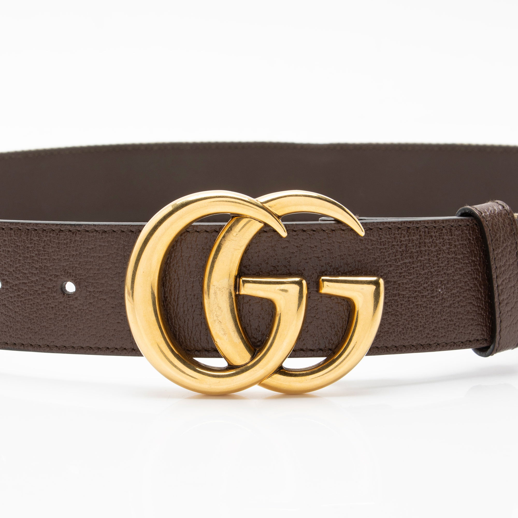 Gucci Jumbo GG Canvas GG Marmont Belt - Size 38 / 95