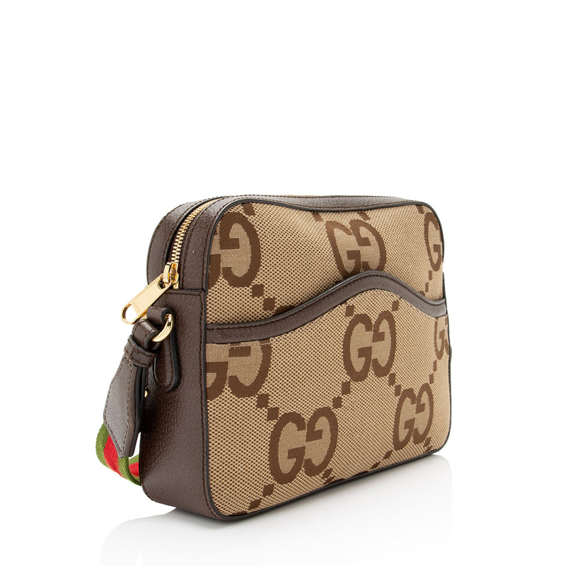 Gucci Jumbo GG Canvas Messenger Bag (SHF-UveRhC)