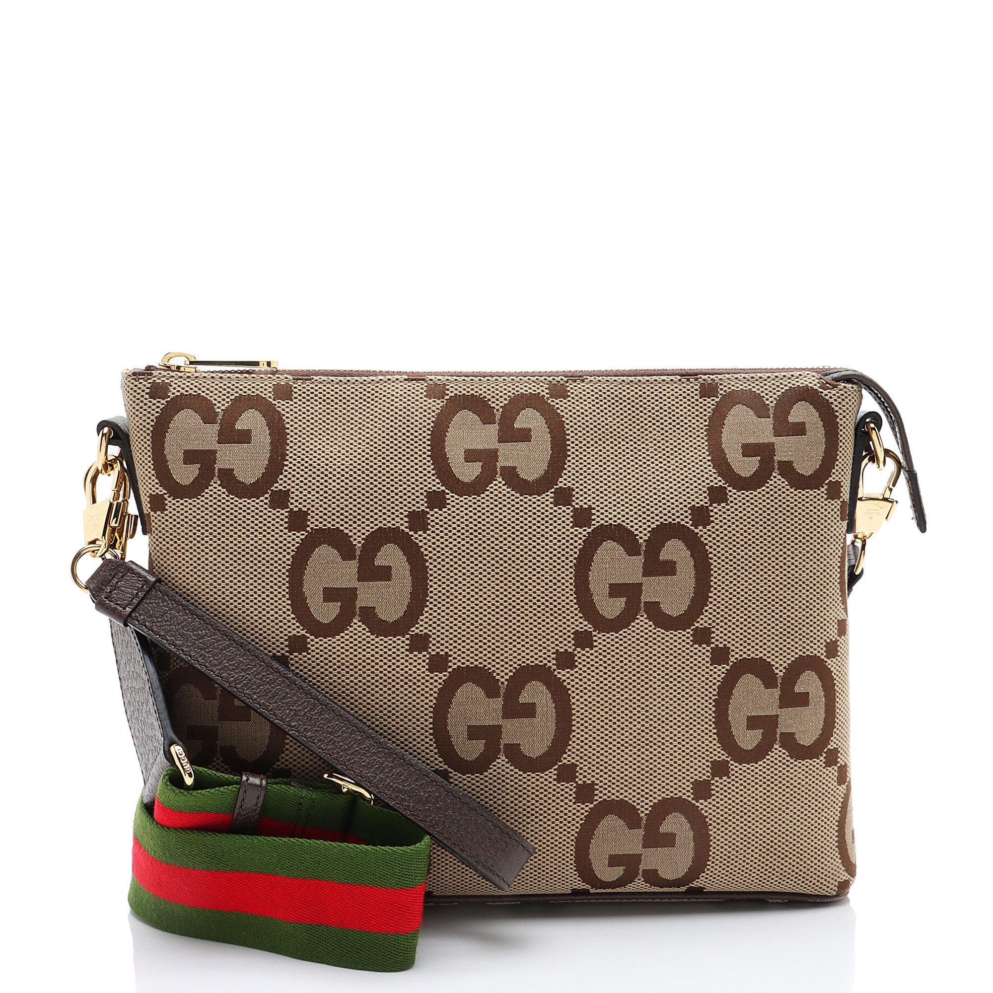 Gucci Jumbo GG Canvas Messenger
