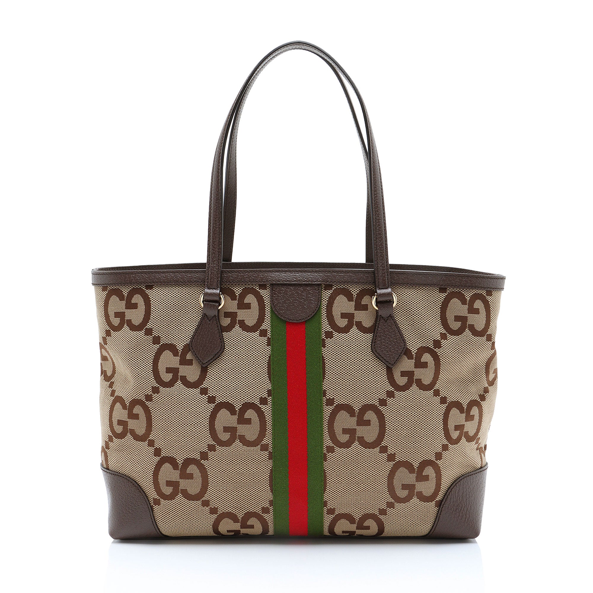 Gucci Jumbo GG Canvas Ophidia Large Shopping Tote
