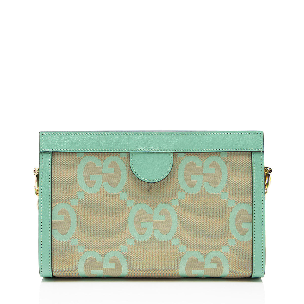 Gucci Jumbo GG Canvas Ophidia Medium Chain Shoulder Bag