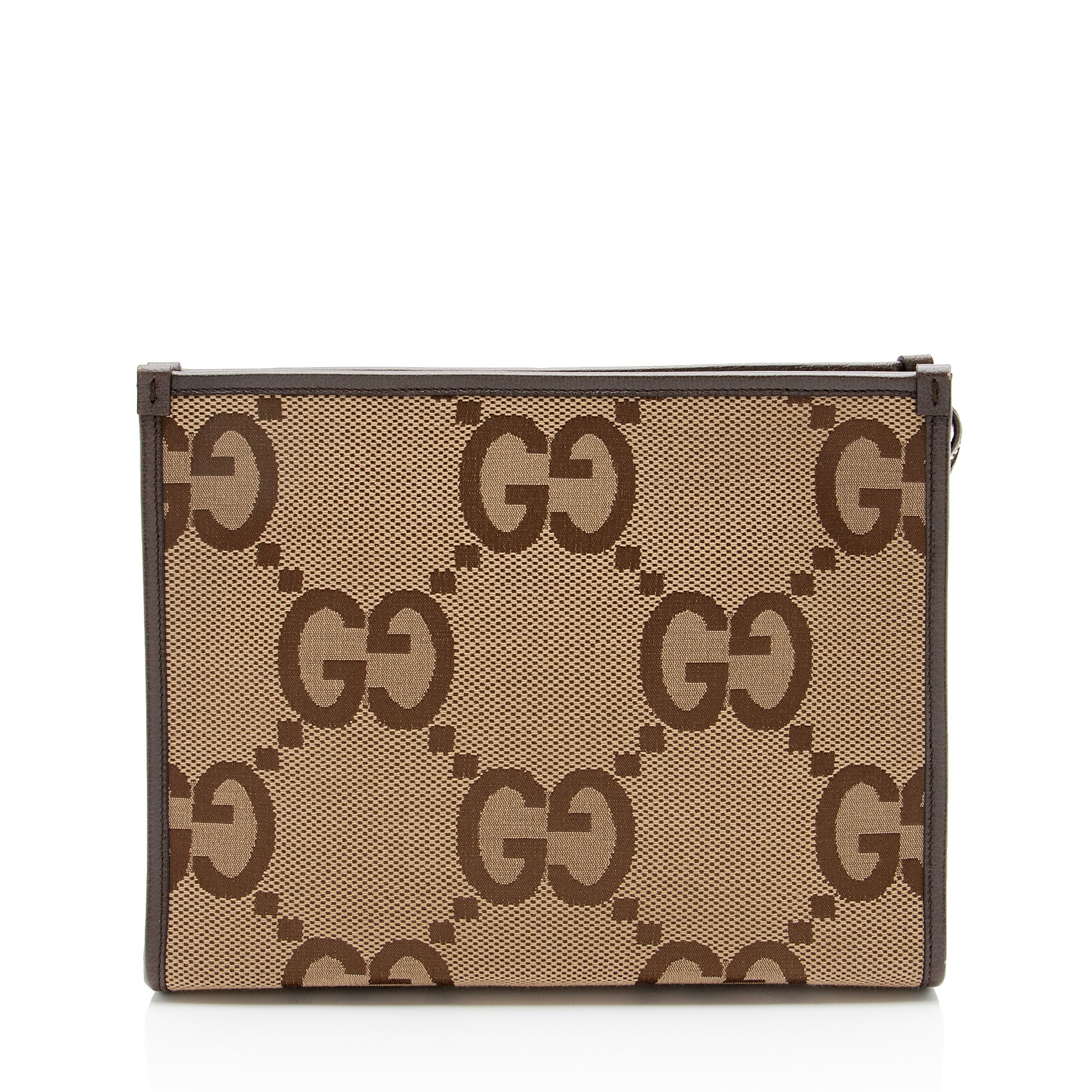 Gucci Jumbo GG Canvas Pouch