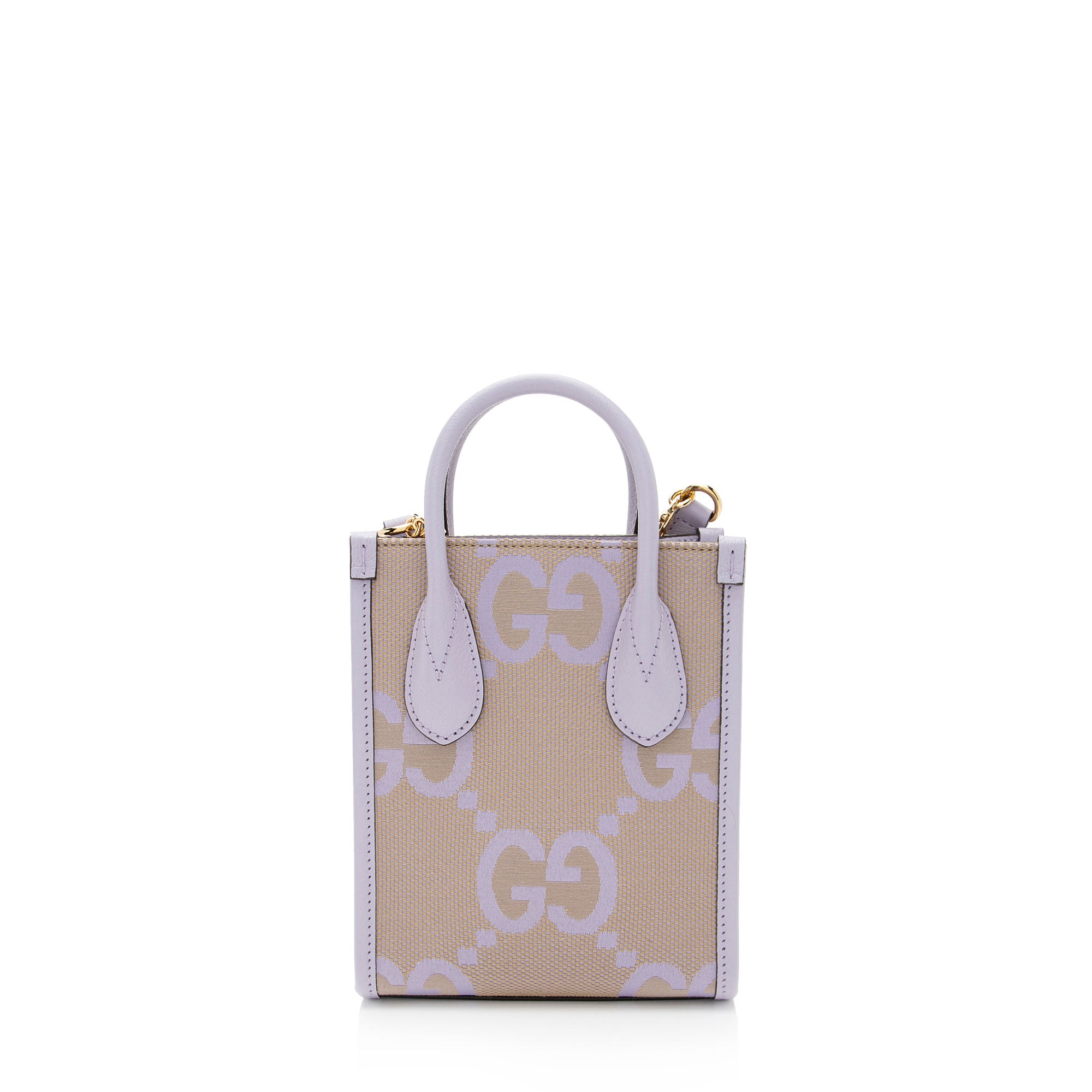 Gucci Jumbo GG Canvas Vertical Mini Tote