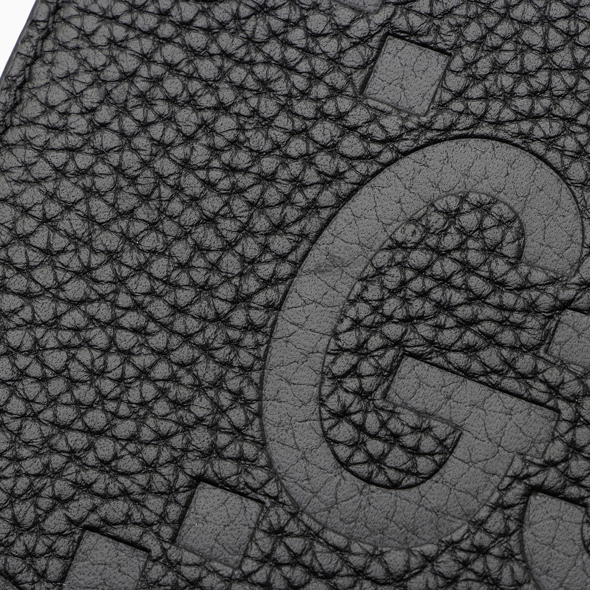 Gucci Jumbo GG Embossed Leather Bifold Wallet