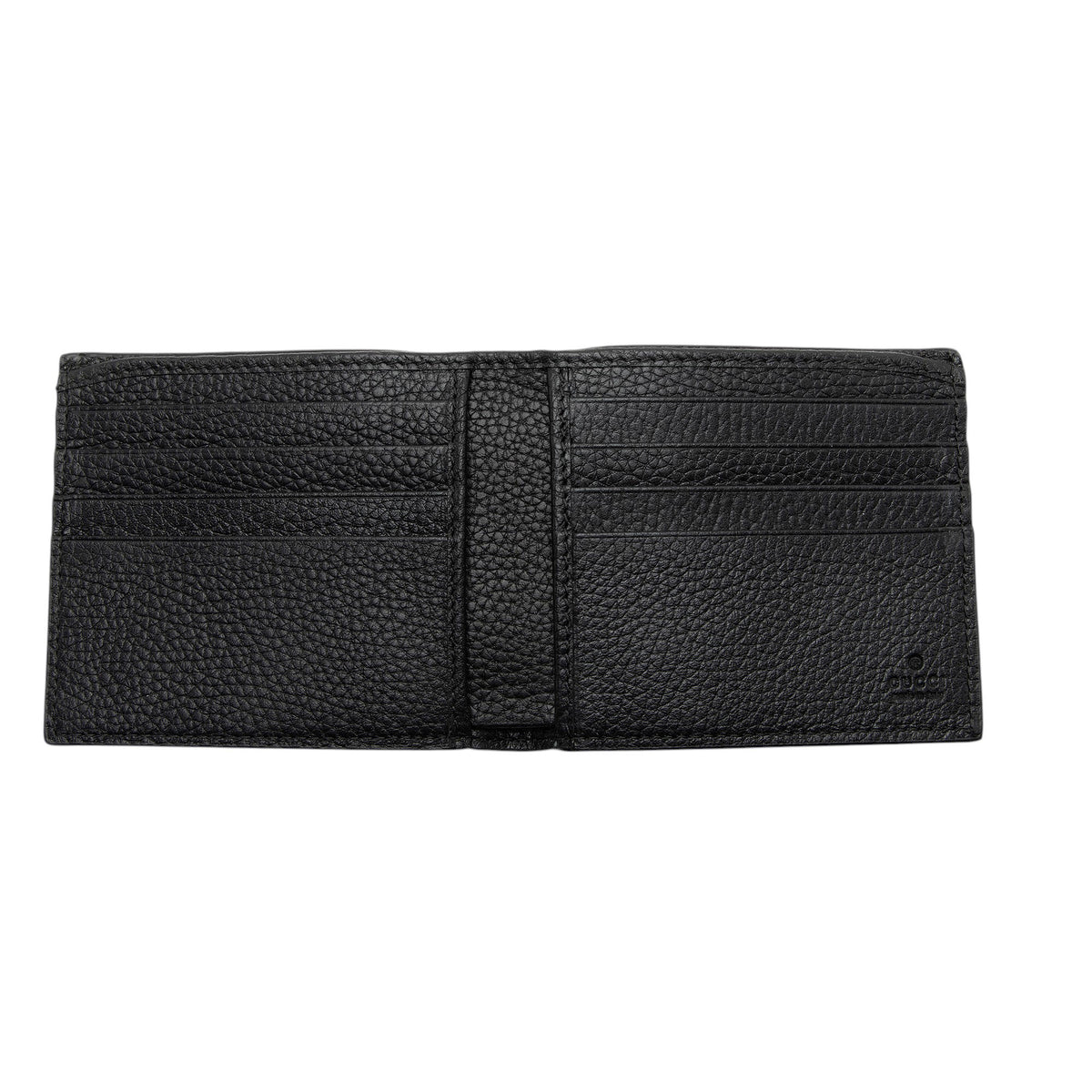 Gucci Jumbo GG Embossed Leather Bifold Wallet